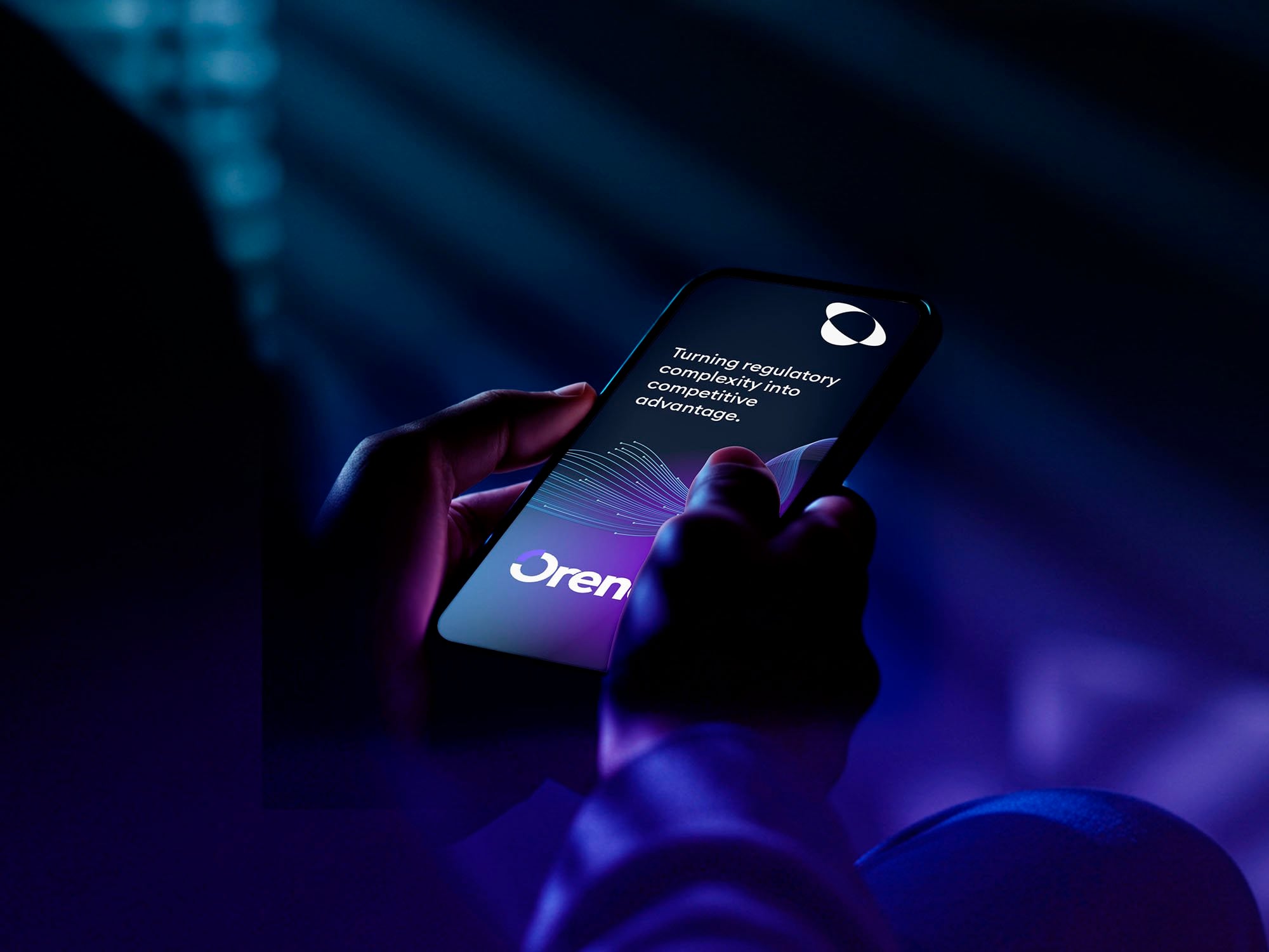 A user visiting Transact website on their mobile.